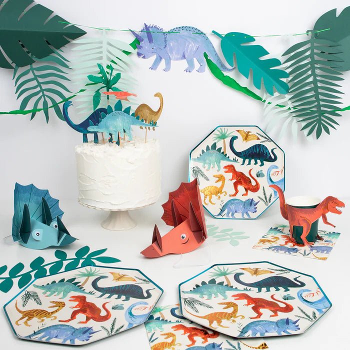 MERI MERI-Assortiment De 5 Bougies Dinosaures (5 Modèles)
