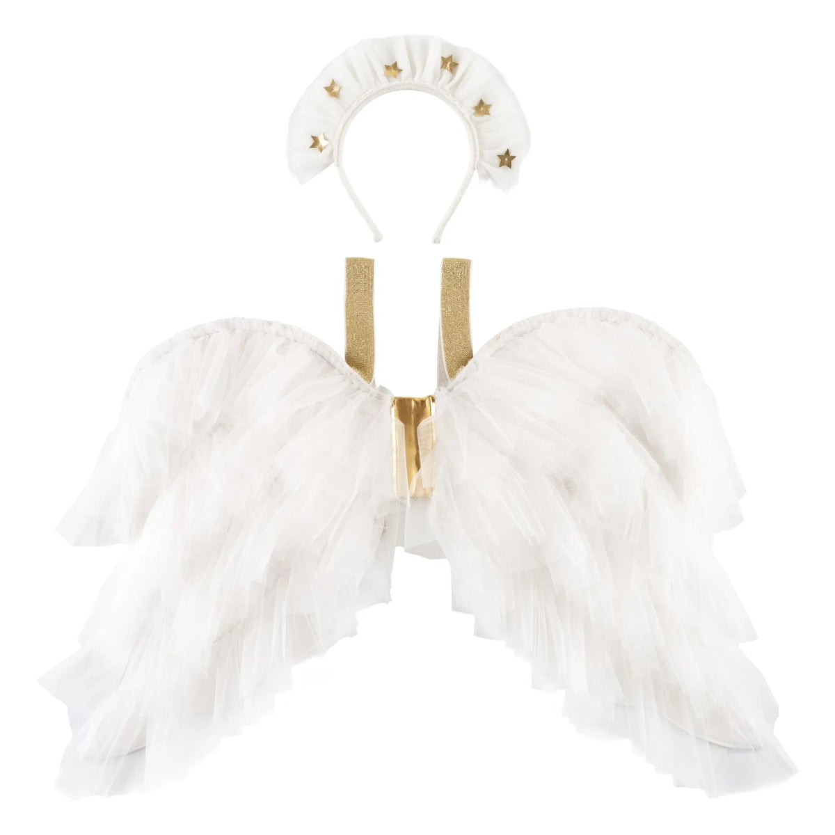 MERI MERI-Déguisement Ailes D'ange En Tulle Avec Couronne D'étoiles