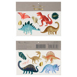 MERI MERI-Set De 2 Grandes Planches De Tatouages - Dinosaures