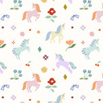 MUNKS & ME-Papier Peint Panoramique Pour Enfants - Fête De Licornes À Motifs Répétés