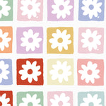 MUNKS & ME-Papier Peint Panoramique Pour Enfants - Motif Répété Floral Fun Land 