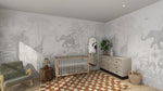 MUNKS & ME-Papier Peint Panoramique Pour Enfants - Munks + Me X Olivia Bowen | Jungle Magique Monochrome