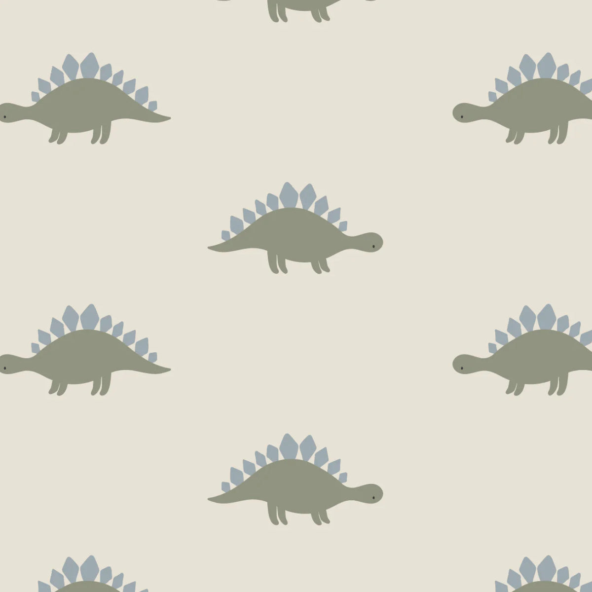 MUNKS & ME-Papier Peint Panoramique Pour Enfants - Otis Dinosaur Repeat