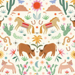 MUNKS & ME-Papier Peint Panoramique Pour Enfants - You're A Wild One, Motif Répété