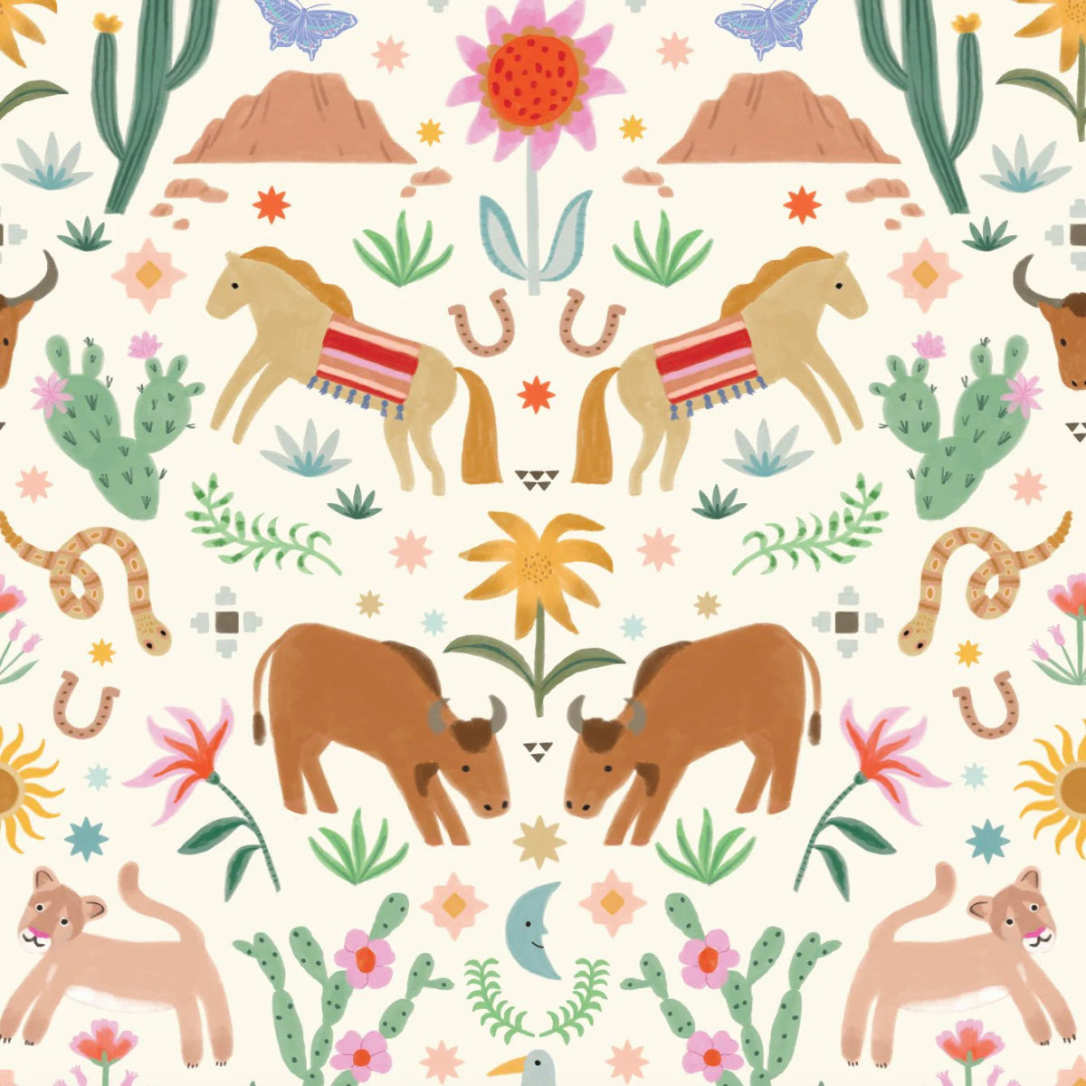 MUNKS & ME-Papier Peint Panoramique Pour Enfants - You're A Wild One, Motif Répété
