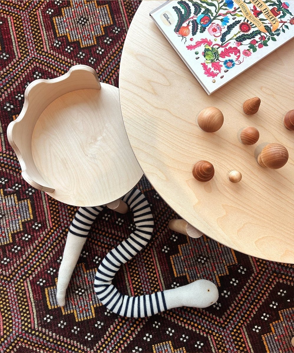 OEUF NYC-Table Moss | Bois clair