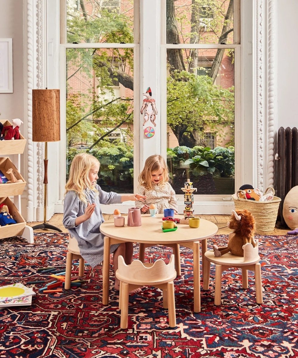 OEUF NYC-Table Moss | Bois clair