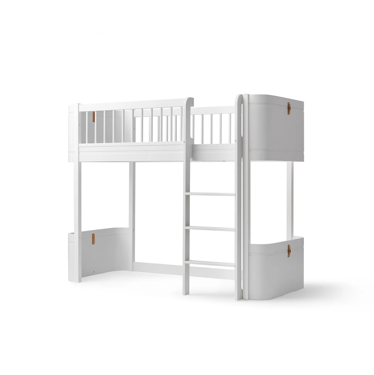 OLIVER FURNITURE-041468 - Kit De Conversion Mini+, Lit Junior - En Lit Mezzanine Mi-haut, Blanc
