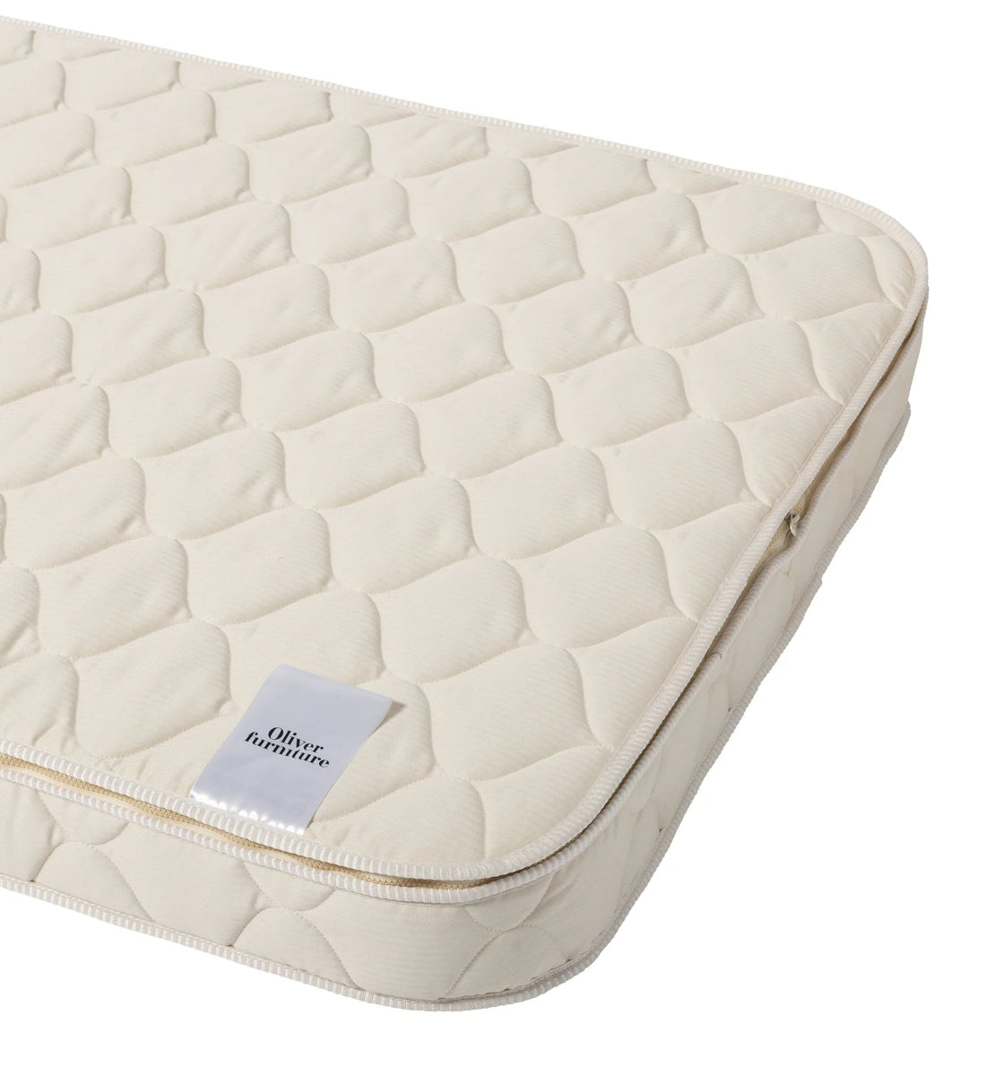 OLIVER FURNITURE-041729 - Kit De Conversion Original, Lit Junior - En Lit Junior Banquette, Blanc/chêne