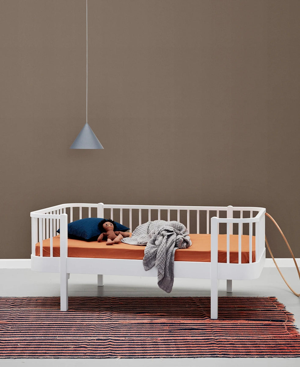 OLIVER FURNITURE-041746 - Kit De Conversion Original, Lit/lit Junior/lit Junior Banquette - En Lit Mezzanine Mi-haut 138 Cm, Blanc