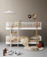 OLIVER FURNITURE-041757 - Kit De Conversion Original, Lit Junior - En Lit Superposé Mi-haut, Blanc/chêne