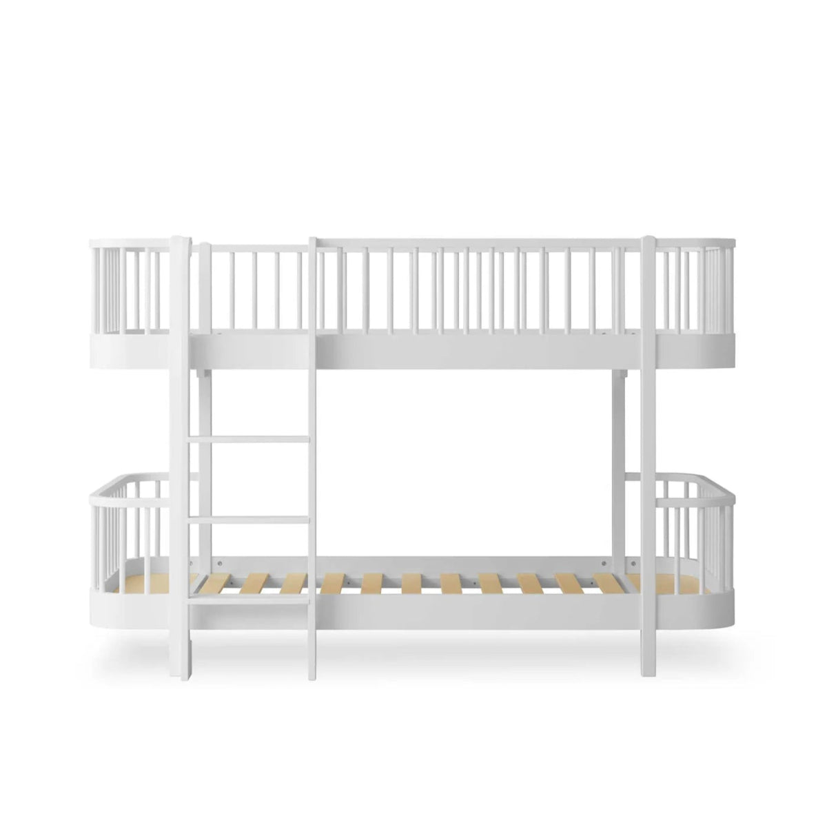 OLIVER FURNITURE-041764 - Kit De Conversion Original, Lit Mezzanine Mi-haut 128 Cm - En Lit Superposé Mi-haut, Blanc