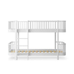 OLIVER FURNITURE-041768 - Kit De Conversion Original, Lit Superposé - En Lit Superposé Mi-haut, Blanc