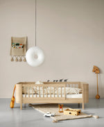 OLIVER FURNITURE-041790 - Kit De Conversion Mini+, Lit Superposé Mi-haut - En 2 Lits Juniors, Chêne