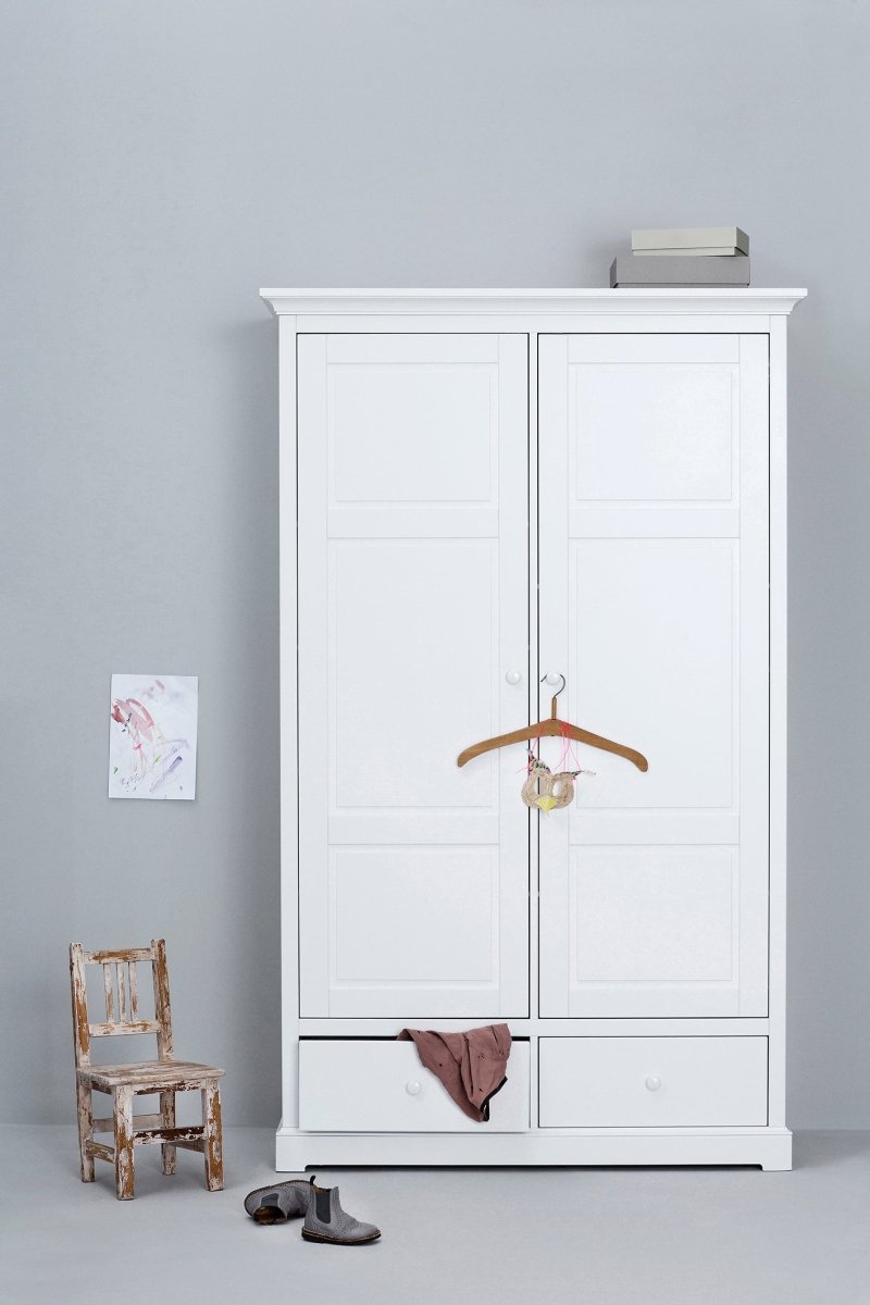 OLIVER FURNITURE-Armoire 2 Portes Seaside