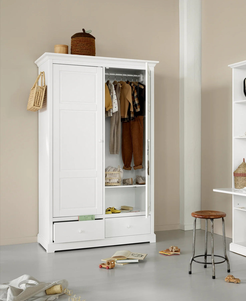 OLIVER FURNITURE-Armoire 2 Portes Seaside