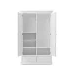 OLIVER FURNITURE-Armoire 2 Portes Seaside
