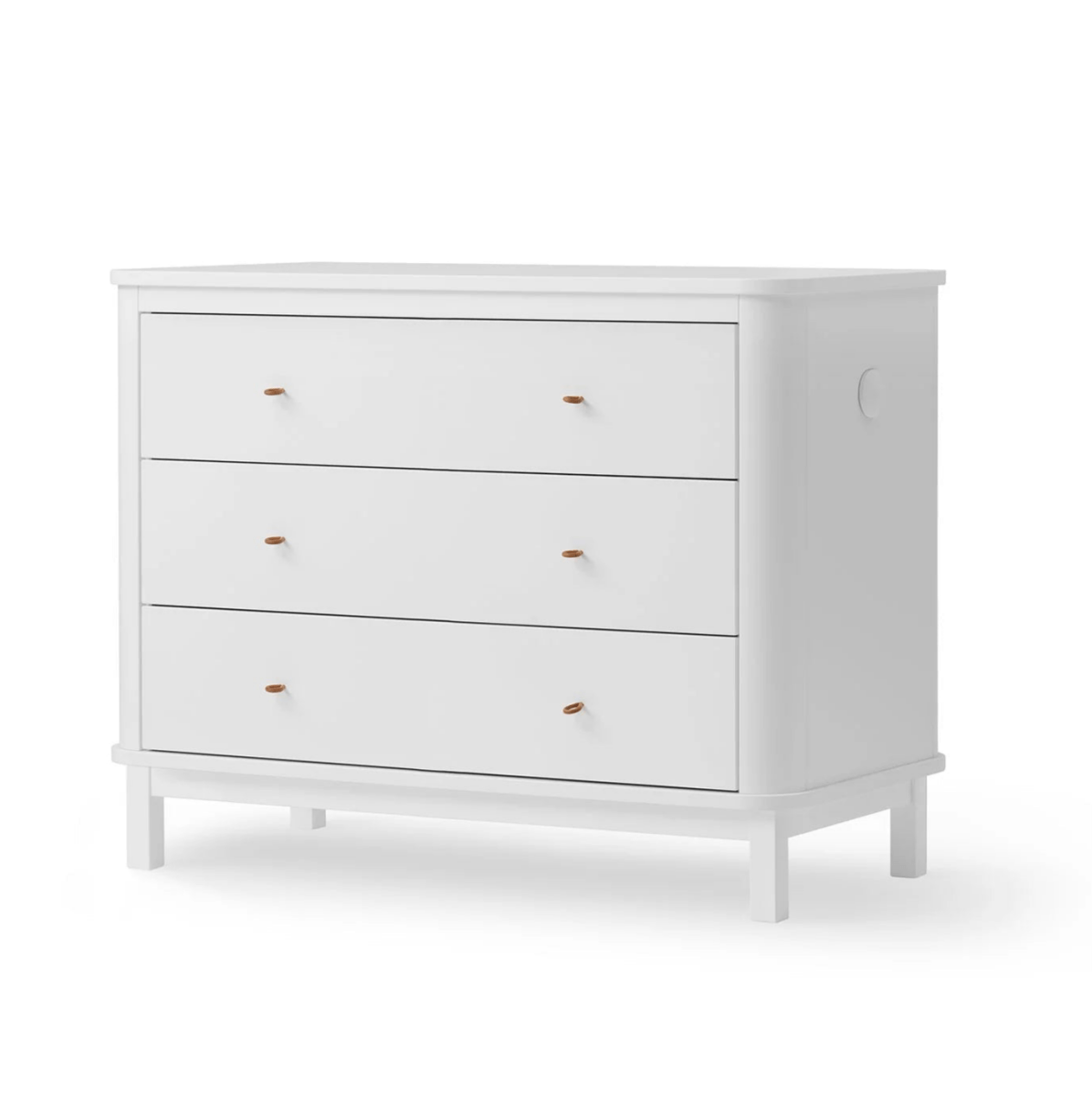 OLIVER FURNITURE-Commode 3 Tiroirs Oliver Furniture, Blanc - Nouveauté