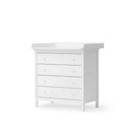 OLIVER FURNITURE-Commode À Langer 4 Tiroirs Seaside, Blanc