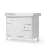 OLIVER FURNITURE-Commode À Langer Oliver Furniture 3 Tiroirs, Blanc - Nouveauté