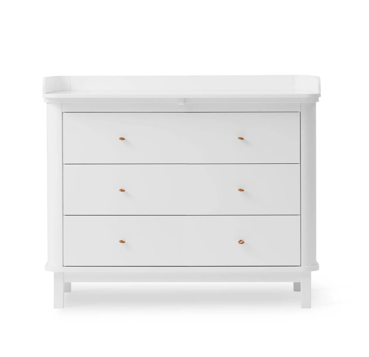 OLIVER FURNITURE-Commode À Langer Oliver Furniture 3 Tiroirs, Blanc - Nouveauté