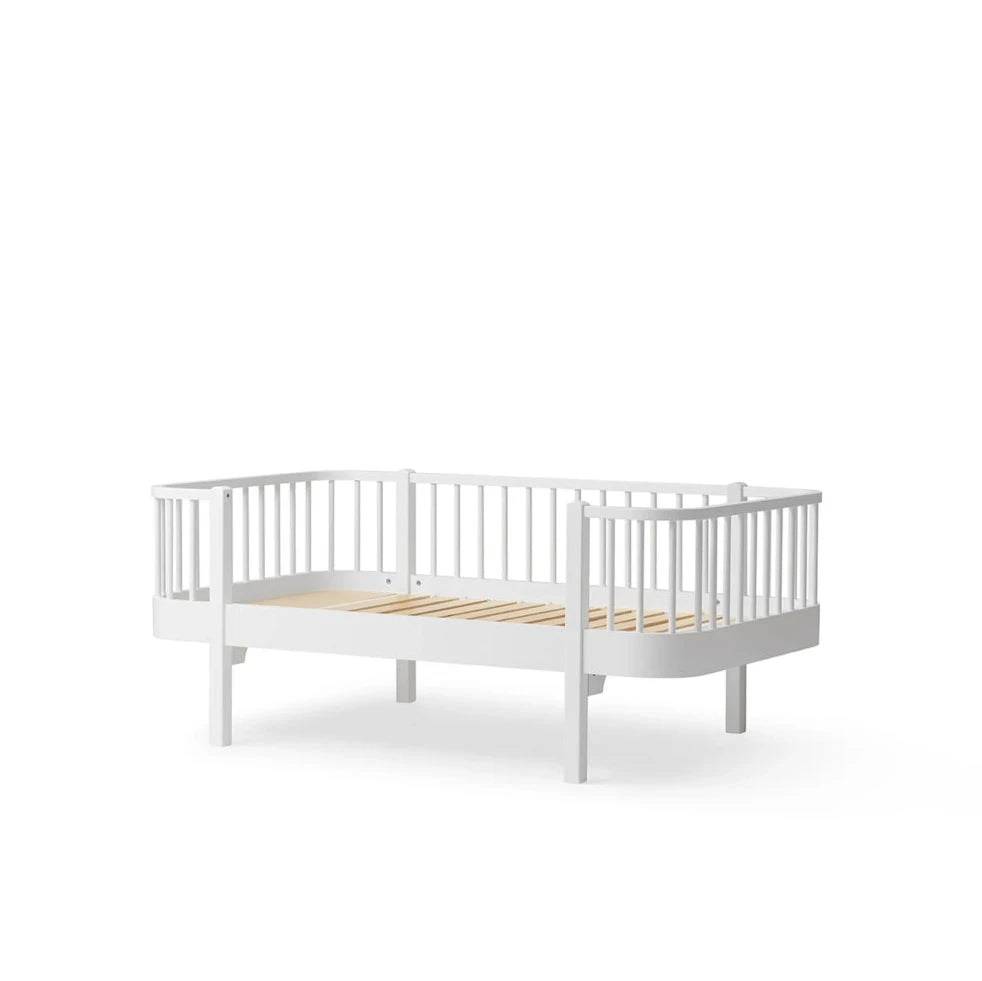 OLIVER FURNITURE-Lit Banquette Junior Wood Original, Blanc