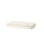 OLIVER FURNITURE-Lit Bébé Évolutif Wood Mini+, Avec Kit Junior Inclus, Blanc/Chêne