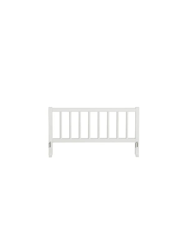 OLIVER FURNITURE-Lit Cabane Oliver Furniture Original, 90x200 Cm, Blanc/chêne