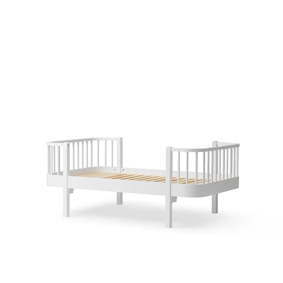 OLIVER FURNITURE-Lit Junior Wood Original 90 x 160 Cm, Blanc