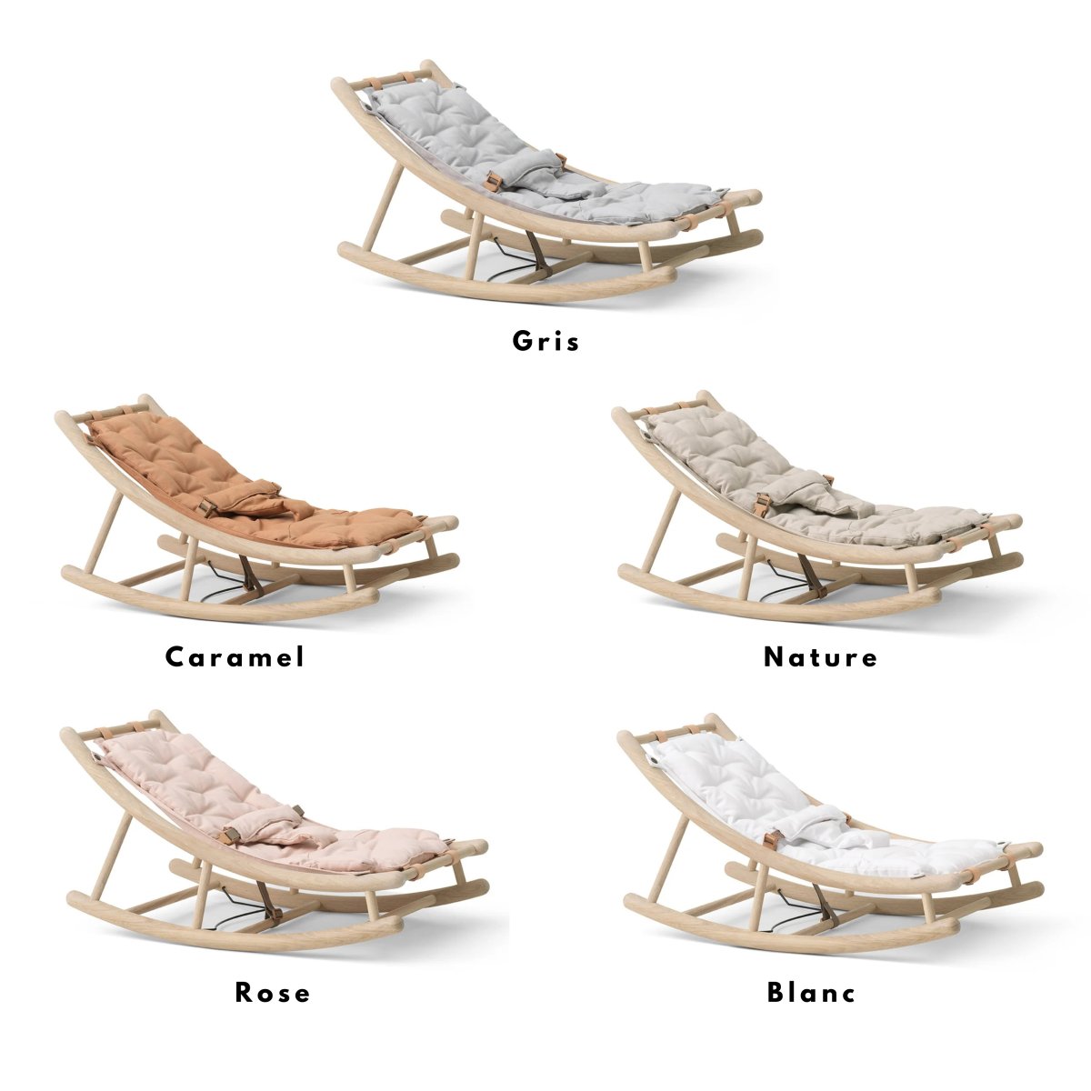OLIVER FURNITURE-Transat Bébé & Enfant Wood, Chêne/Blanc