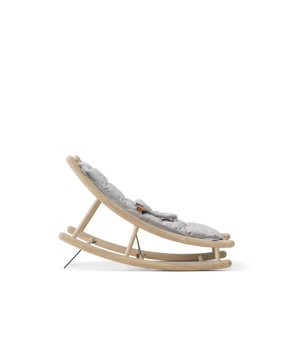 OLIVER FURNITURE-Transat Bébé & Enfant Wood, Chêne/Gris