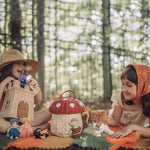 OLLI ELLA-Panier Champignon - Rouge