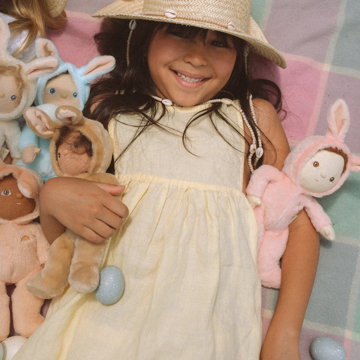 OLLI ELLA-Poupée Dinky Dinkum - Bella Bunny - Rose