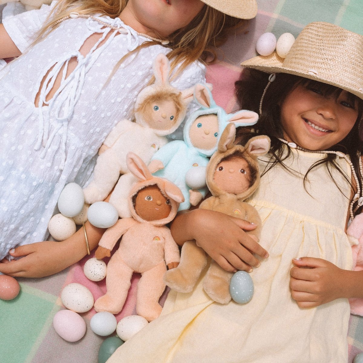 OLLI ELLA-Poupée Dinky Dinkum - Bobbin Bunny - Ivory