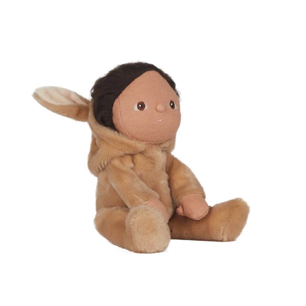 OLLI ELLA-Poupée Dinky Dinkum - Bucky Bunny - Latte