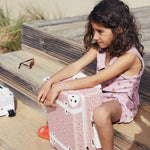 OLLI ELLA-Valise See-Ya ! - Pink Daisies