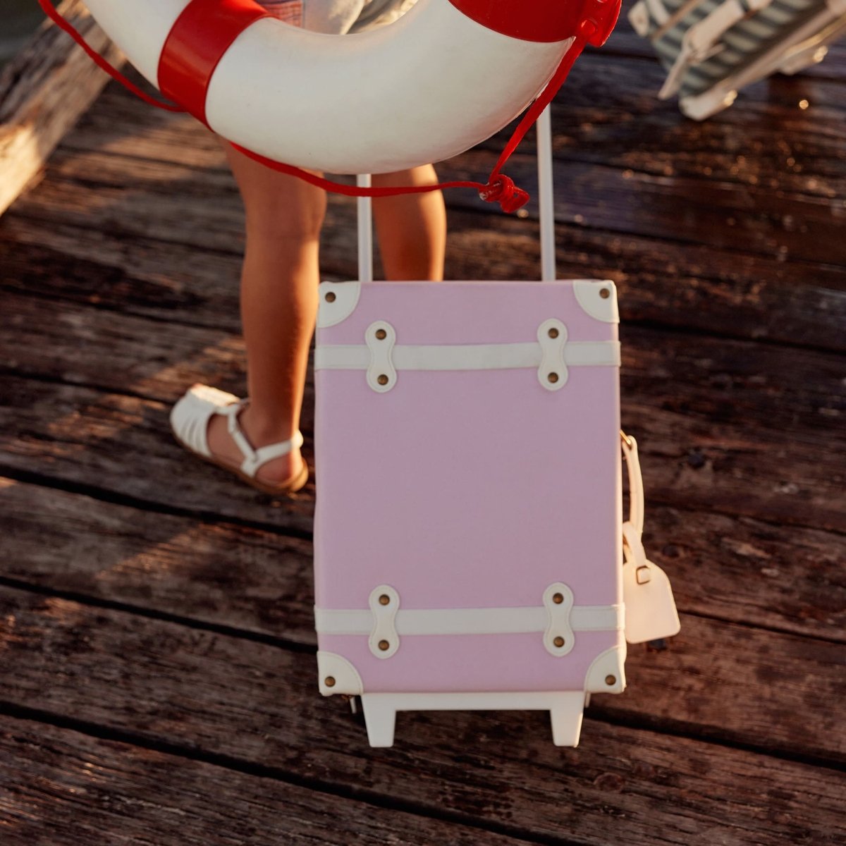 OLLI ELLA-Valise See-Ya ! - Sorbet