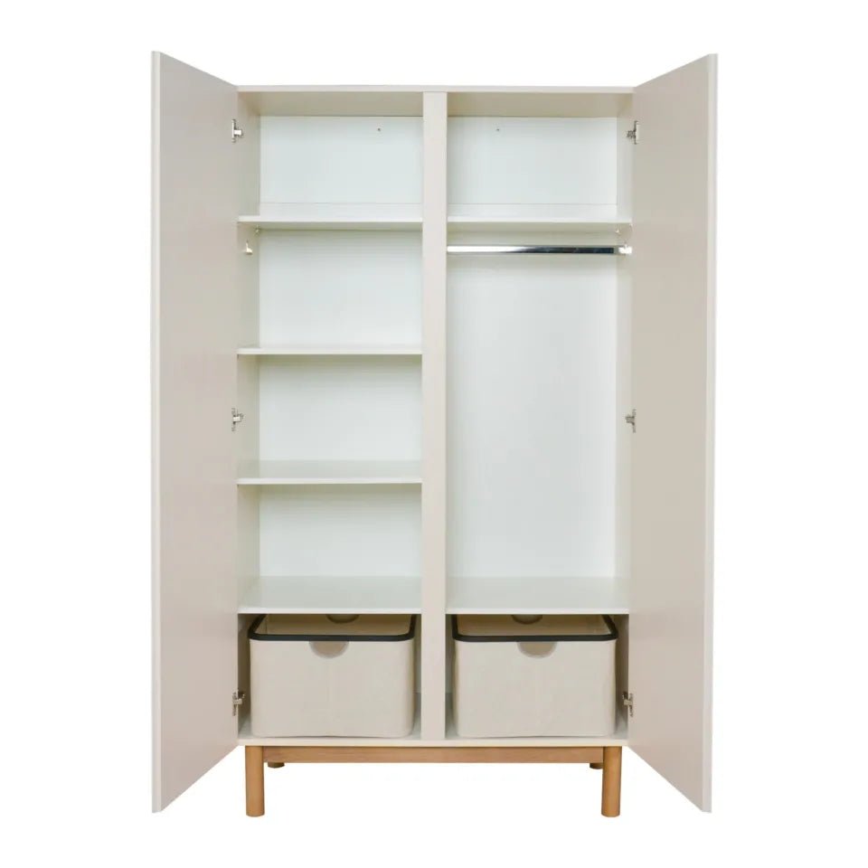 QUAX-Armoire MOOD 2 Portes - Argile