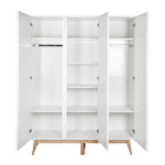 QUAX-Armoire Trendy 3 Portes - Blanc