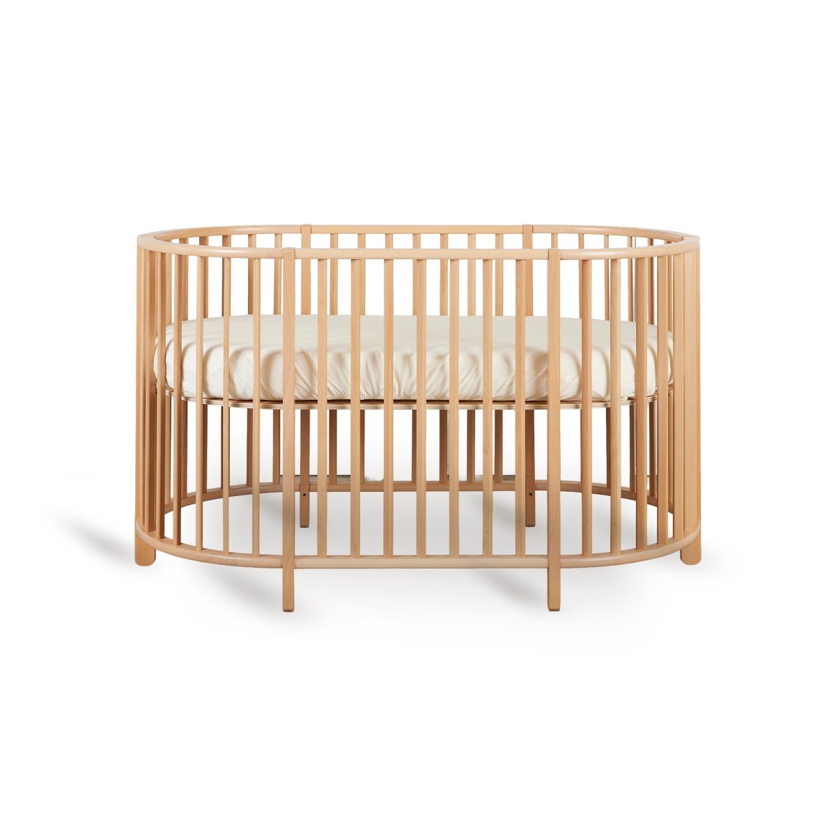 QUAX-Berceau/lit Lune - 70x90/70x130 Cm- Naturel