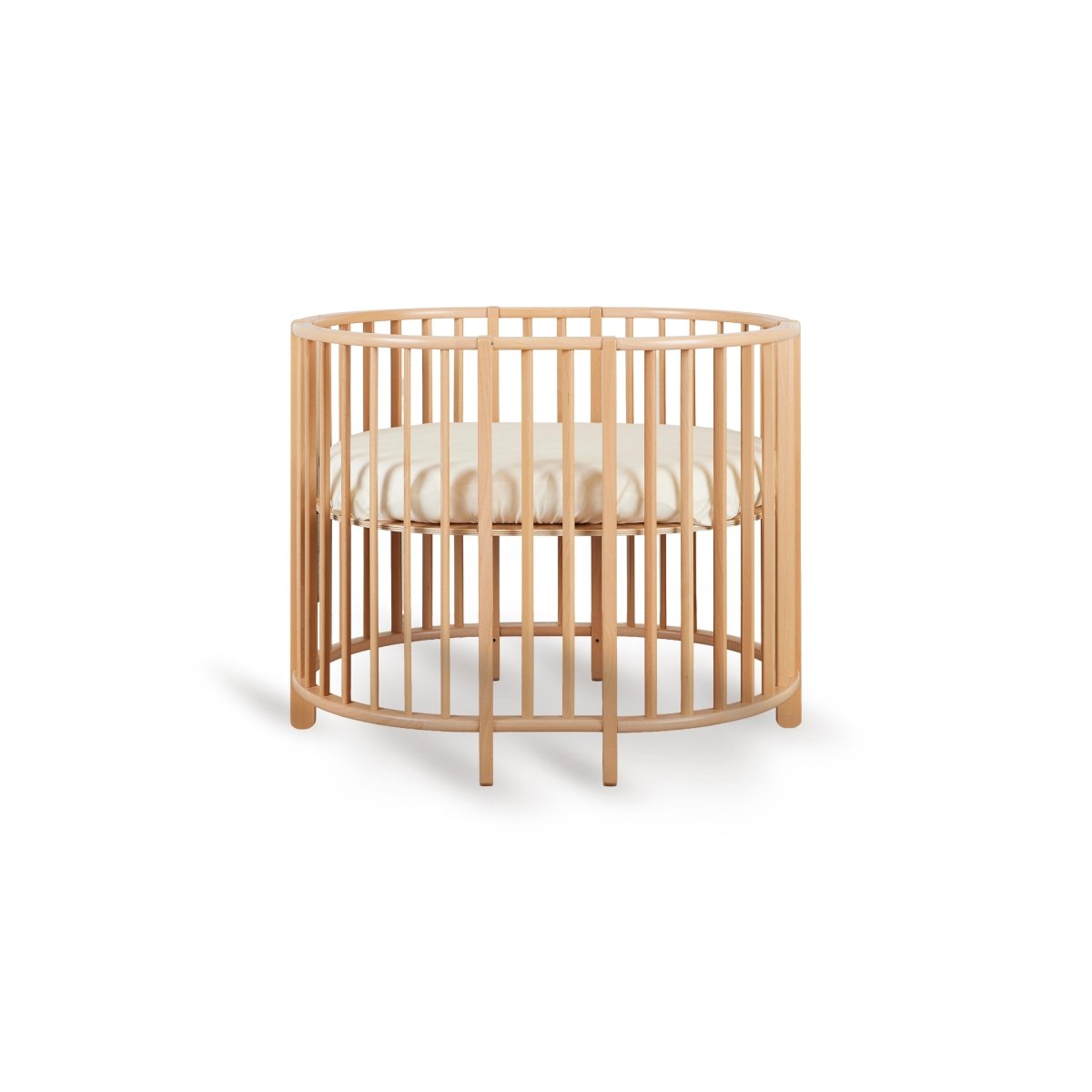 QUAX-Berceau/lit Lune - 70x90/70x130 Cm- Naturel