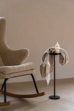QUAX-Chaise À Bascule Adulte De Luxe - Mouton