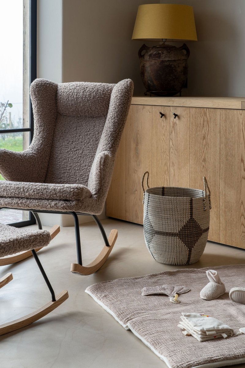 QUAX-Chaise À Bascule Adulte De Luxe - Pierre