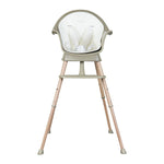 QUAX-Chaise Bébé Evolutive Ultimo 3 Luxe - Thym-Naturel