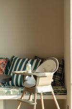 QUAX-Chaise Bébé Evolutive Ultimo 3 Luxe - Thym-Naturel