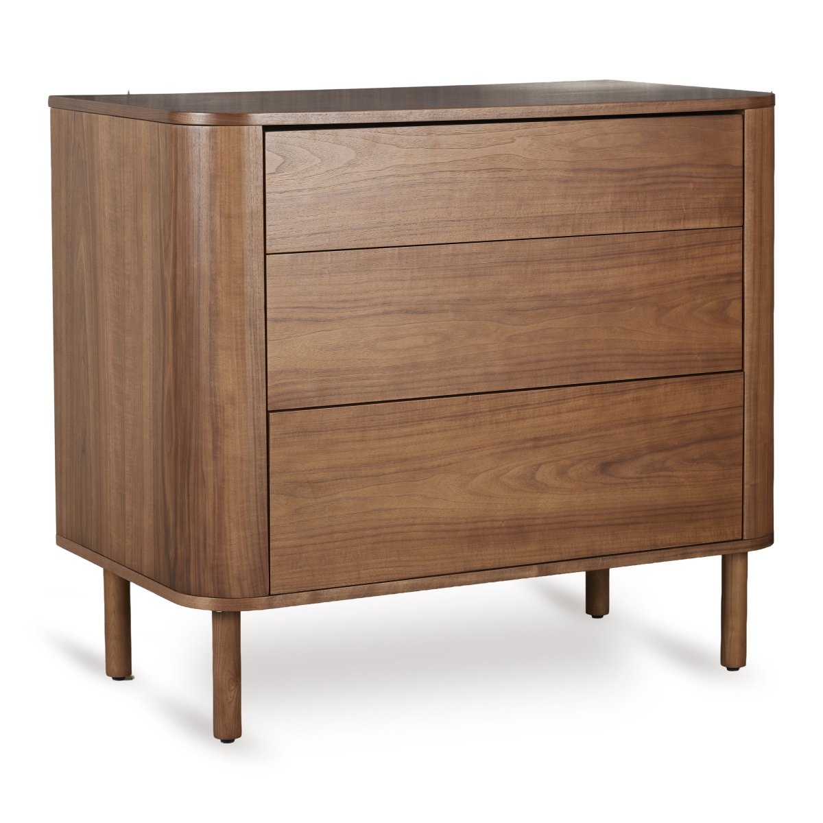 QUAX-Commode 3 Tiroirs Yume - Noyer