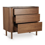 QUAX-Commode 3 Tiroirs Yume - Noyer