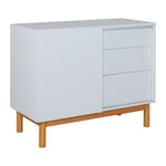 QUAX-Commode MOOD Porte + 3 Tiroirs - Blanc