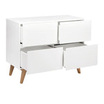QUAX-Commode Trendy 4 Tiroirs - Blanc