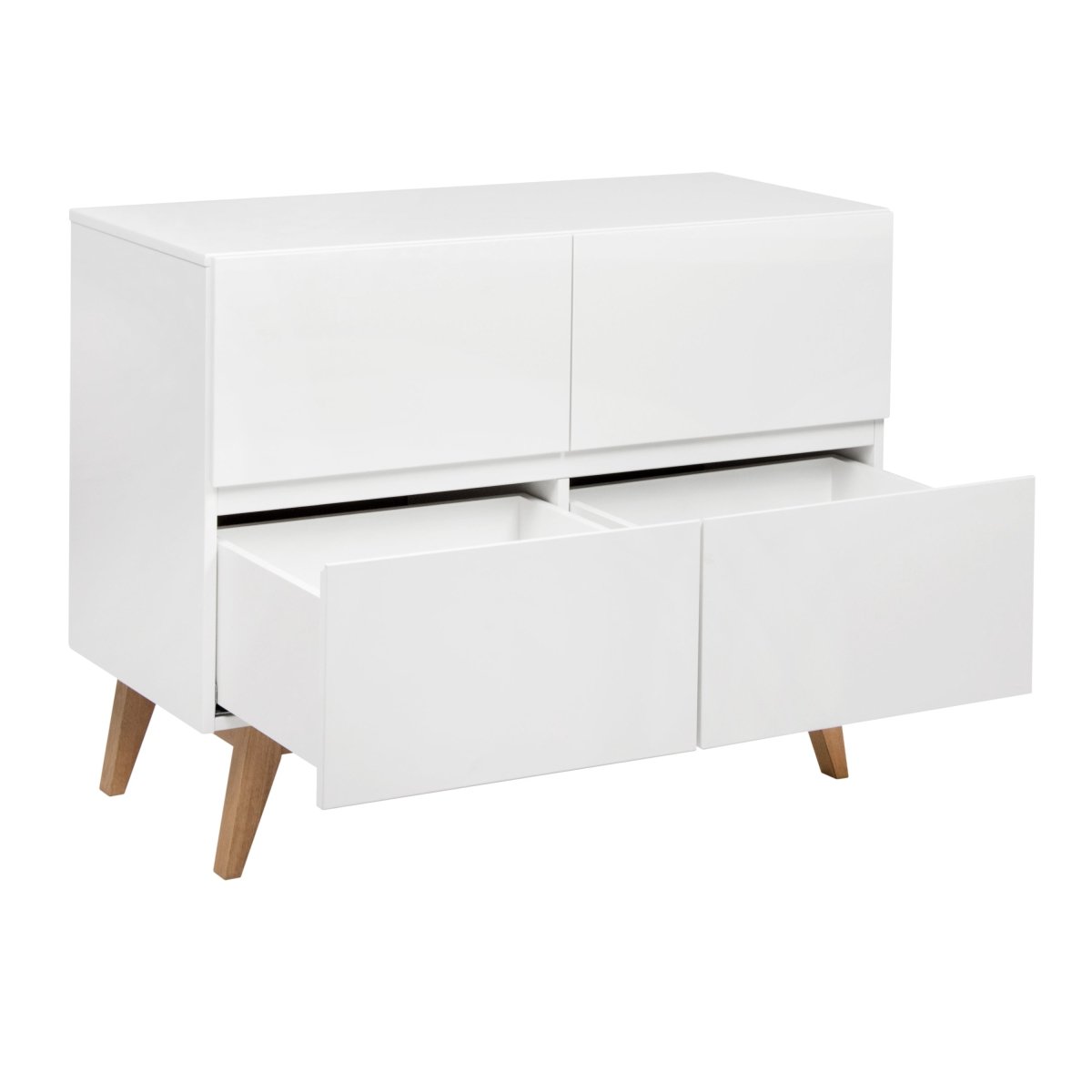QUAX-Commode Trendy 4 Tiroirs - Blanc